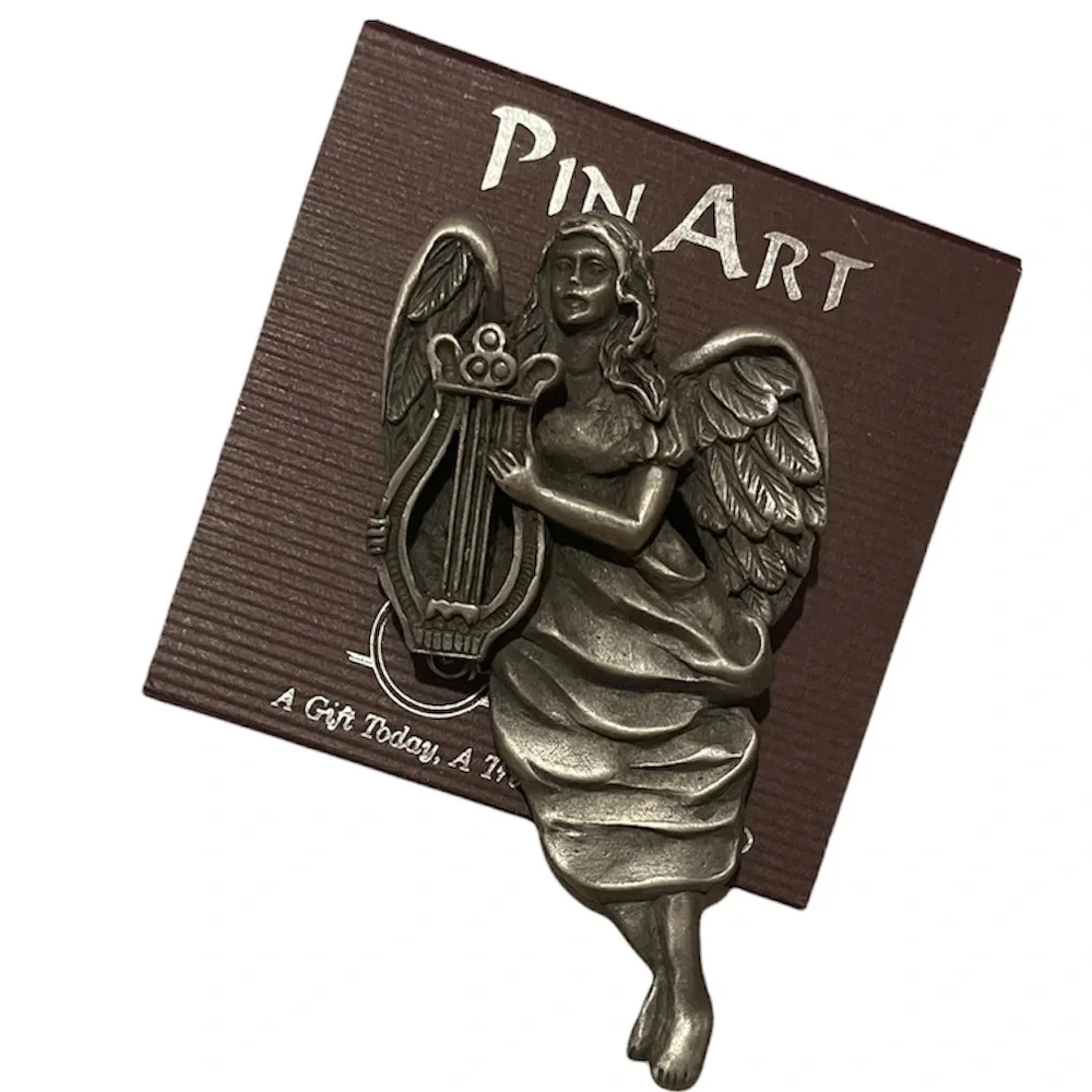 Handcrafted Heavenly Angel Handcrafted Brooch Pin